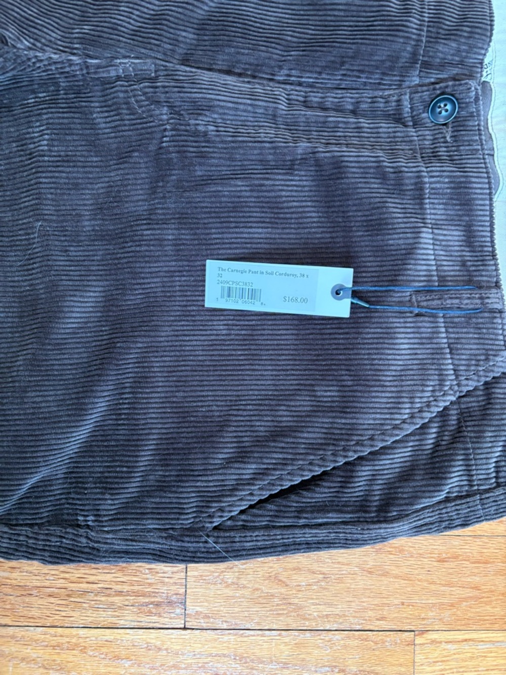 Taylor Stitch | Carnegie Pant Corduroy - Picture 2 of 5